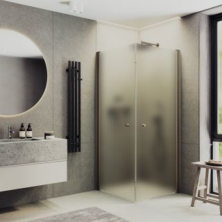 Душевой уголок MaybahGlass MGY-1293-2 80x80см бронза